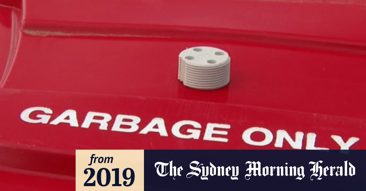 Video GPS bin tracking to reduce waste